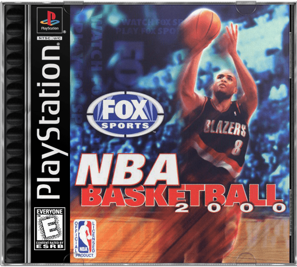 NBA Basketball 2000 cover art for PlayStation 1 (PS1) video game