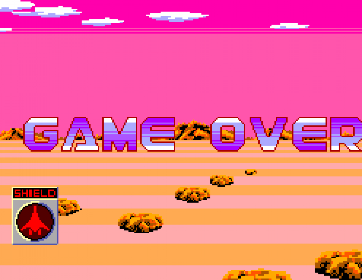 Galaxy Force Sega Master System SMS for arcade space shooter video game fans featuring high speed futuristic combat enemy spacecraft scrolling action powerful weapons challenging missions explosions and classic Sega Master System gameplay collectible retro gaming appeal gameplay