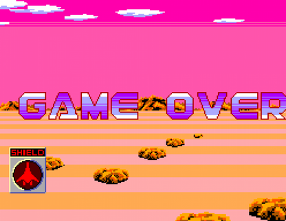 Galaxy Force Sega Master System SMS for arcade space shooter video game fans featuring high speed futuristic combat enemy spacecraft scrolling action powerful weapons challenging missions explosions and classic Sega Master System gameplay collectible retro gaming appeal gameplay