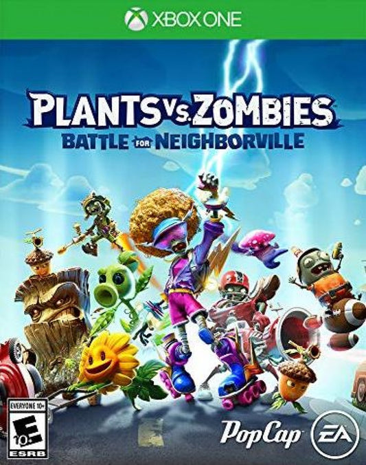 Plants vs. Zombies: Battle for Neighborville cover art for Xbox One (XONE) video game