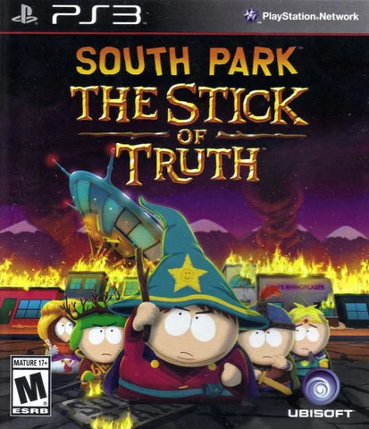 South Park: The Stick of Truth cover art for PlayStation 3 (PS3) video game