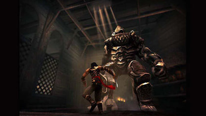Prince of Persia Warrior Within for GameCube featuring intense action adventure gameplay with dark fantasy themes gameplay screenshot