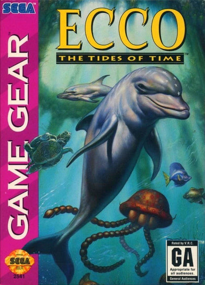 Ecco: The Tides of Time cover art for Sega Game Gear (GG) video game