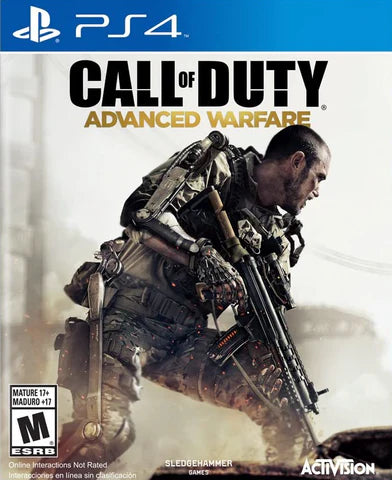 Call of Duty: Advanced Warfare cover art for PlayStation 4 (PS4) first-person shooter video game