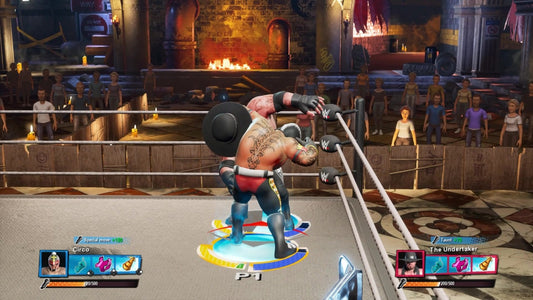 WWE 2K Battlegrounds gameplay for Nintendo Switch (NS) video game