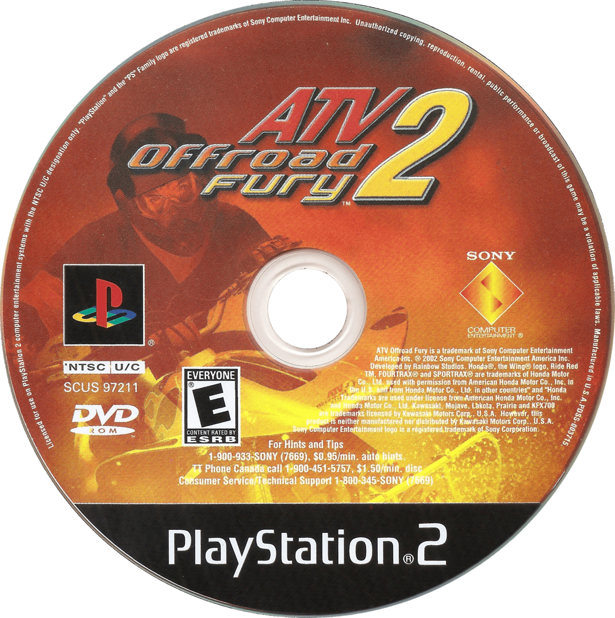ATV Offroad Fury 2 PlayStation 2 off-road racing video game Sony Computer Entertainment America Rainbow Studios multiple vehicle classes ATVs trucks buggies motorcycles extensive trick system career mode multiplayer split-screen competitive racing championship events freestyle competitions diverse track environments desert mud terrain vehicle upgrades unlockable content progressive difficulty racing simulation arcade style off-road motorsport disc