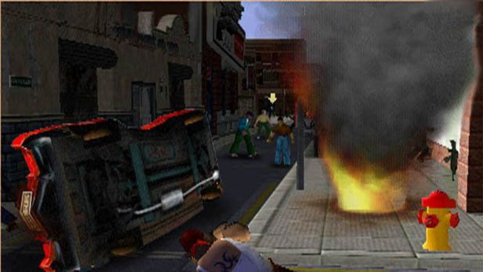 State of Emergency – PlayStation 2 (PS2) video game gameplay, action beat 'em up.
