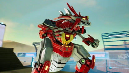Override 2 Super Mech League PlayStation 5 PS5 for arcade fighting video game fans featuring giant mech battles fast paced combat powerful robot abilities arena environments customizable mechs competitive multiplayer matches special attacks and explosive action packed gameplay collectible gaming appeal gameplay