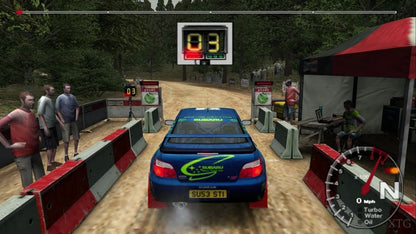 Colin McRae Rally 04 PAL Version for PlayStation 2 with realistic rally racing and off-road driving theme gameplay