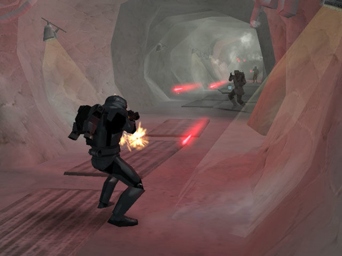 Star Wars Battlefront PS2 PlayStation 2 first person shooter third person shooter multiplayer galactic warfare action game retro video game gameplay Greatest Hits edition