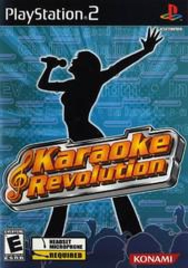 Karaoke Revolution cover art for PlayStation 2 (PS2) video game