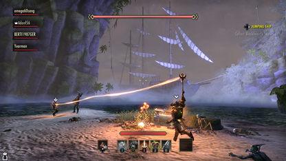 The Elder Scrolls Online: Tamriel Unlimited – Xbox One (XONE) gameplay for fantasy MMORPG set in the Elder Scrolls universe