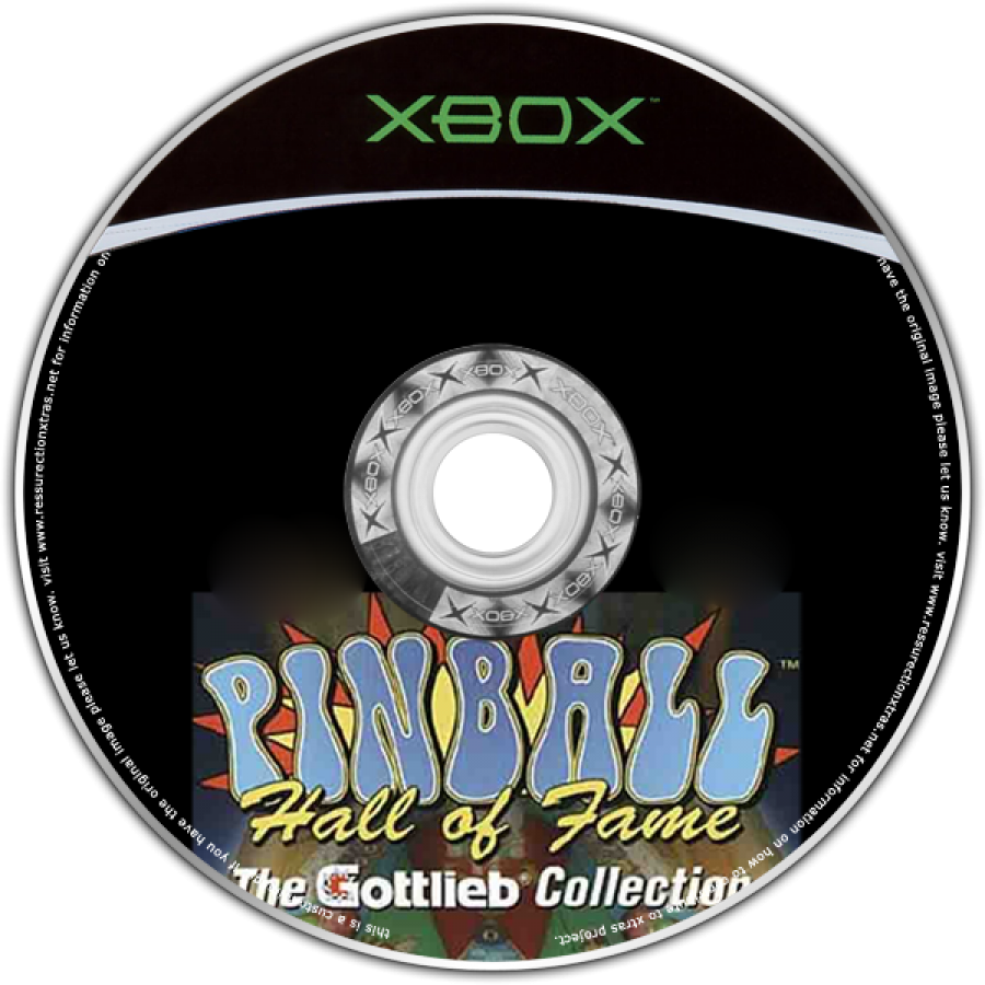 Pinball Hall of Fame: The Gottlieb Collection disc for Xbox (XBOX) video game