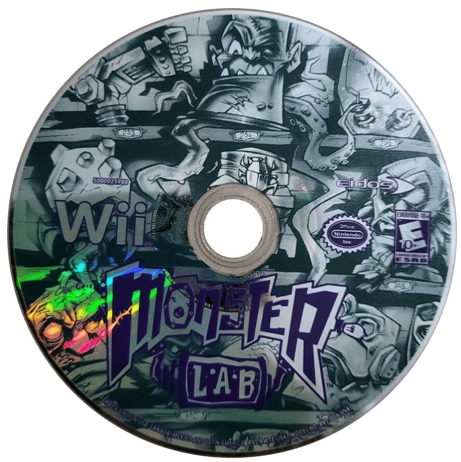 Monster Lab – Nintendo Wii (Wii) action-adventure role-playing video game disc