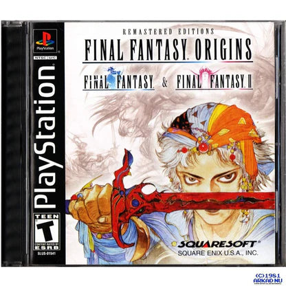 Final Fantasy Origins cover art for PlayStation 1 (PS1) video game