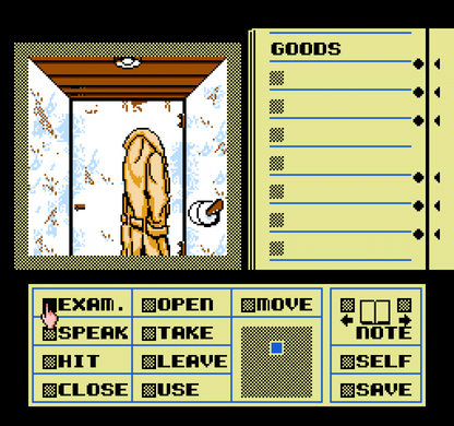 Deja Vu gameplay image for Nintendo Entertainment System NES retro video game