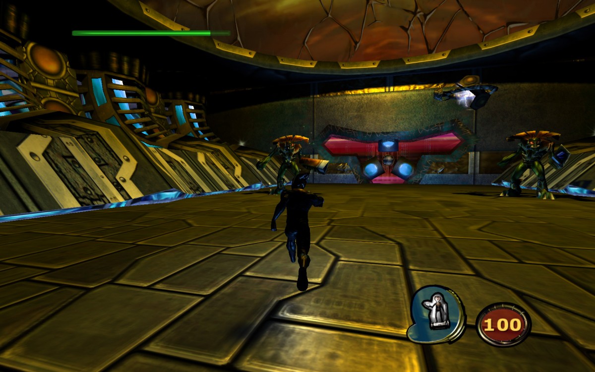 MDK 2 Armageddon PS2 Sony PlayStation 2 action shooter platformer sci fi third person combat quirky humor multiple playable characters sniper gameplay puzzle solving alien invasion story BioWare fast paced action retro gaming PlayStation 2 software video game title gameplay