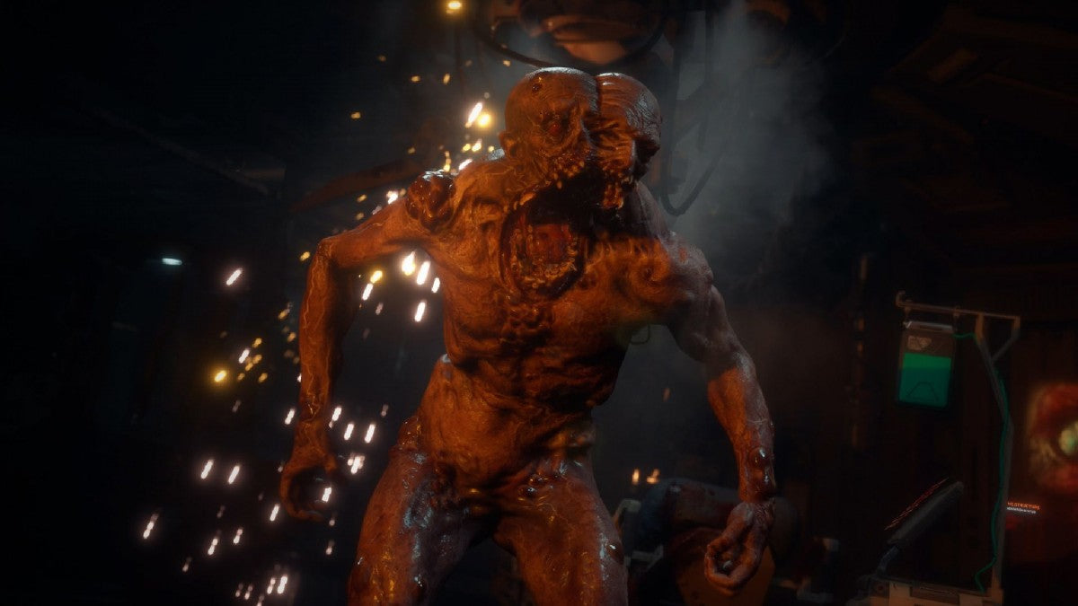 The Callisto Protocol Day One Edition inspired design featuring sci fi survival horror aesthetic dark space prison setting terrifying alien creatures atmospheric suspense brutal combat futuristic nightmare environments cinematic horror adventure presentation gameplay 