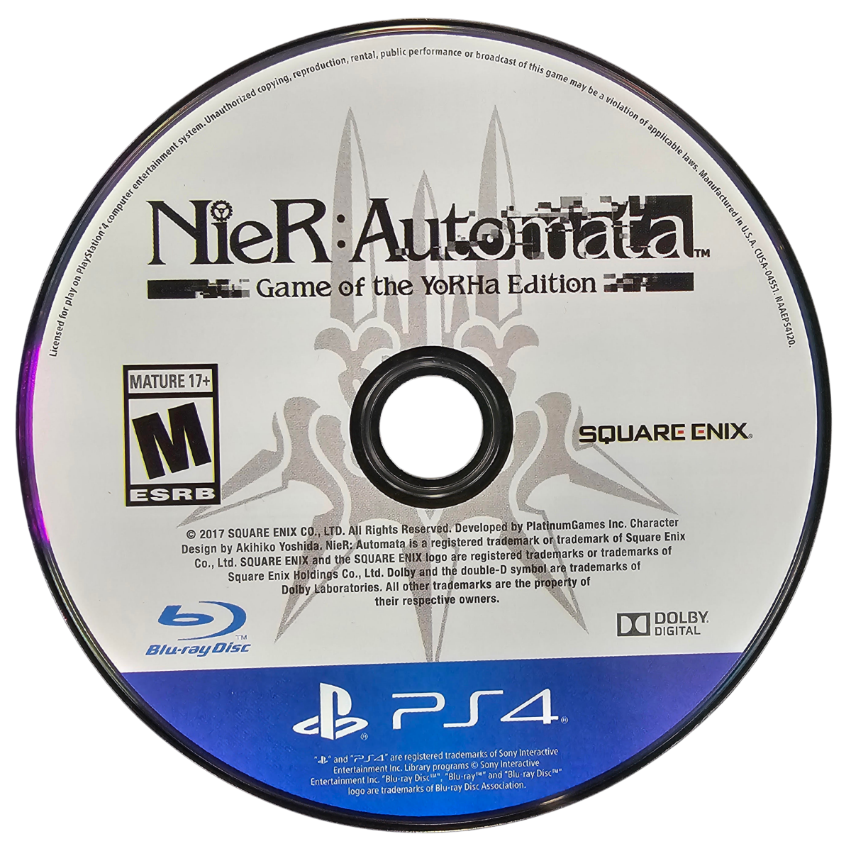 NieR Automata Game of the YoRHa Edition PlayStation 4 PS4 for action role playing video game fans featuring fast paced combat android characters open world exploration machine enemies powerful weapons character upgrades multiple story routes cinematic storytelling and Game of the YoRHa Edition additional content collectible gaming appeal game disc