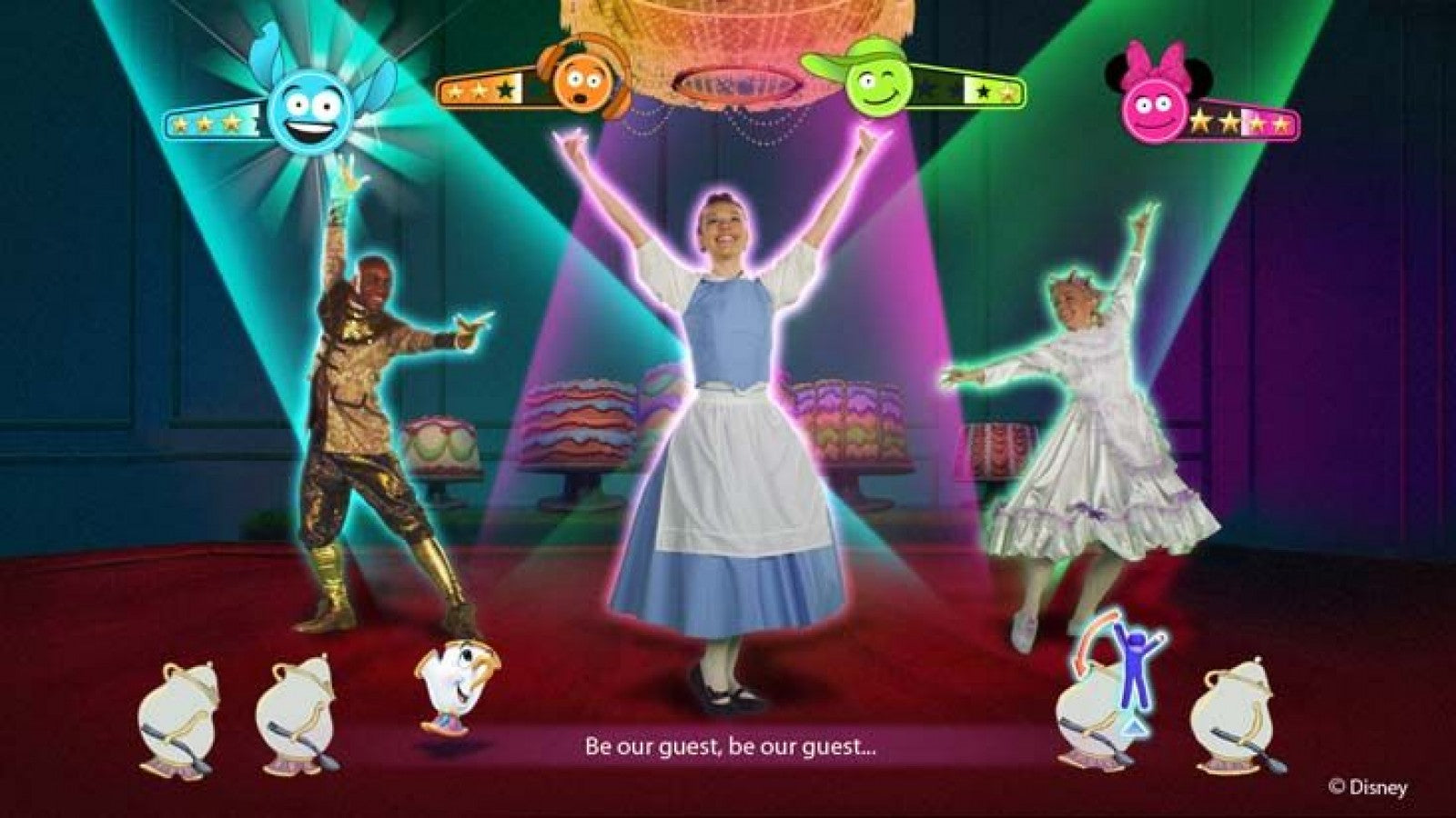 Just Dance: Disney Party – Nintendo Wii (Wii) children’s dance rhythm music video game gameplay