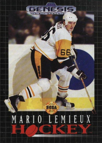 Mario Lemieux Hockey cover art for Sega Genesis (GEN) video game