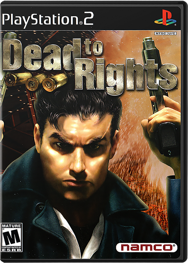 Dead to Rights cover art for Playstation 2 (PS2) video game