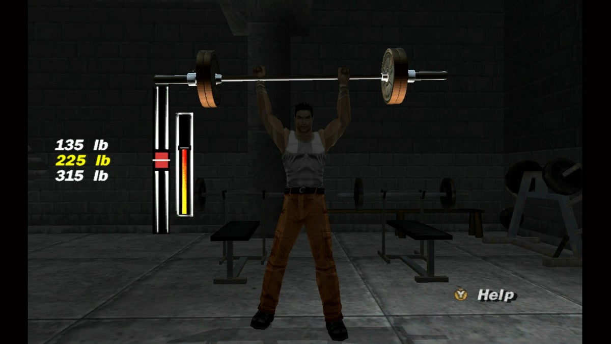 Dead to Rights for Xbox (XBOX) at Gamers INC, featuring cinematic third-person action with slow-motion gunplay and brutal melee combat as you play as Jack Slate and his K-9 partner Shadow in a gritty urban revenge story gameplay screenshot