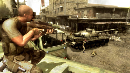 Splinter Cell Double Agent for Xbox 360 stealth action video game featuring dual loyalty gameplay tactical espionage missions advanced stealth mechanics and immersive Tom Clancy spy thriller experience gameplay 