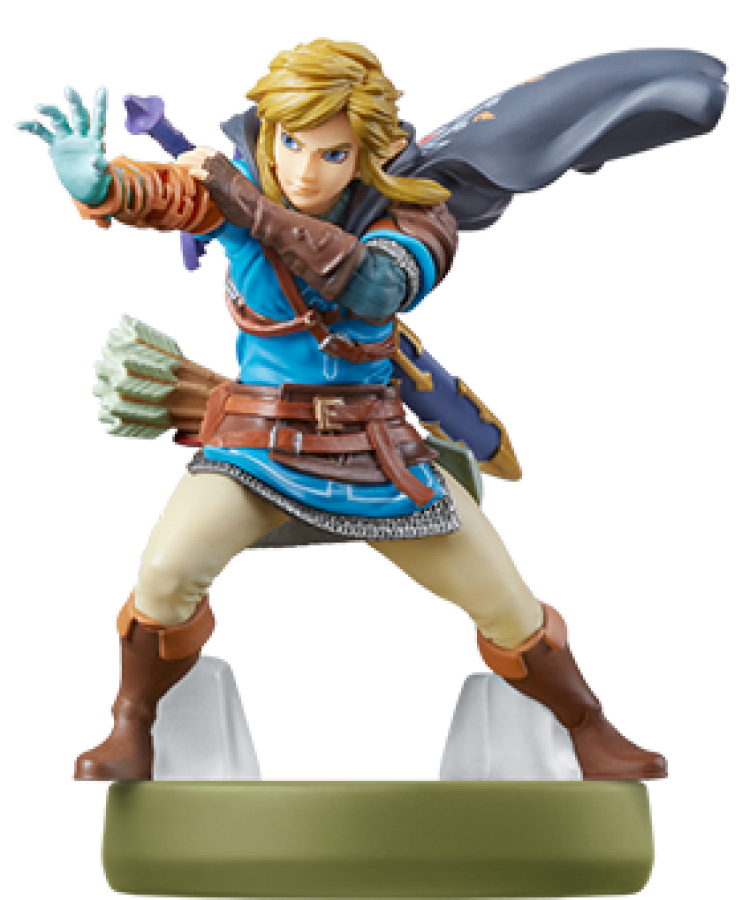 Link Amiibo Tears of the Kingdom loose Nintendo Amiibo figure