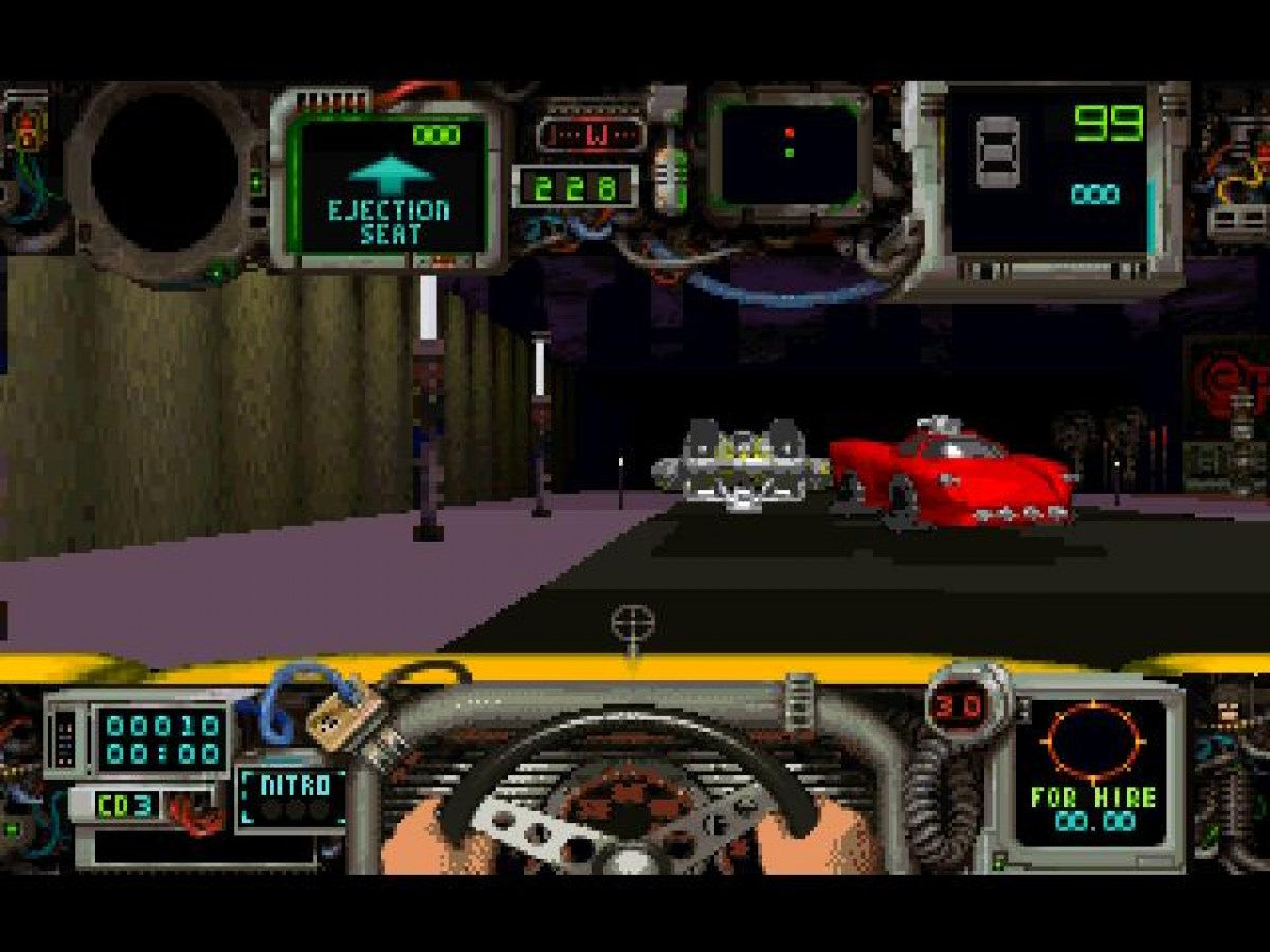 Quarantine gameplay for Panasonic 3DO (3DO) vehicular combat action video game