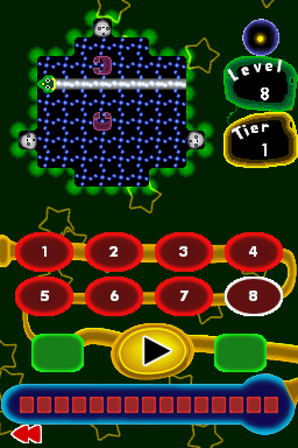 Prism: Light the Way gameplay for Nintendo DS (DS) light-bending puzzle video game