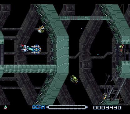 R-Type III: The Third Lightning gameplay image for Super Nintendo Entertainment System (SNES) retro video game