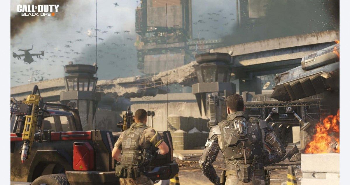 Call of Duty: Black Ops III gameplay for Xbox 360 (X360) first-person shooter video game