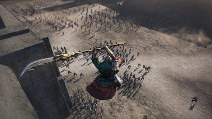 Dynasty Warriors 9 retro PlayStation 4 video game Dynasty Warriors hack and slash action open world historical combat massive battles console title PlayStation 4 release gameplay