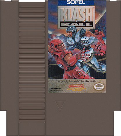 Klash Ball cartridge for Nintendo Entertainment System (NES) retro video game