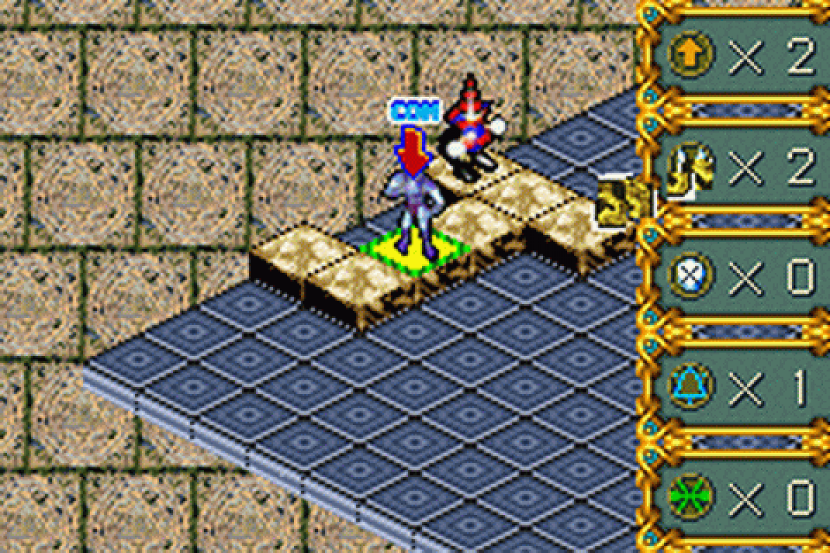 Game Boy Advance Yu-Gi-Oh Dungeon Dice Monsters strategy game gameplay