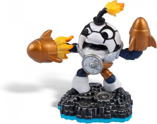 Kickoff Countdown Skylanders figure featuring soccer themed tech element character design compatible with Skylanders games