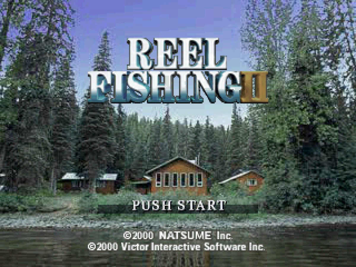 Reel Fishing II PlayStation 1 PS1 for retro video game enthusiasts featuring fishing simulation gameplay realistic angling mechanics diverse fishing locations lure selection techniques relaxing outdoor sports experience and collectible gaming appeal gameplay 