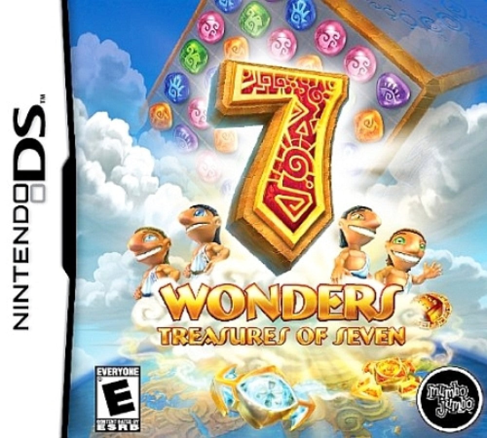 7 Wonders: Treasure of the Seven cover art for the Nintendo DS (DS) video game