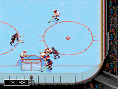 NHL 97 gameplay for Sega Genesis (GEN) video game