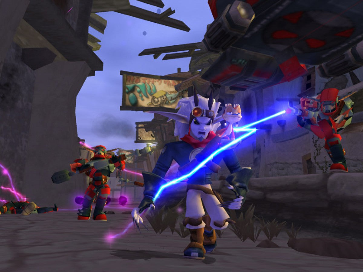 Jak II gameplay for PlayStation 2 (PS2) video game