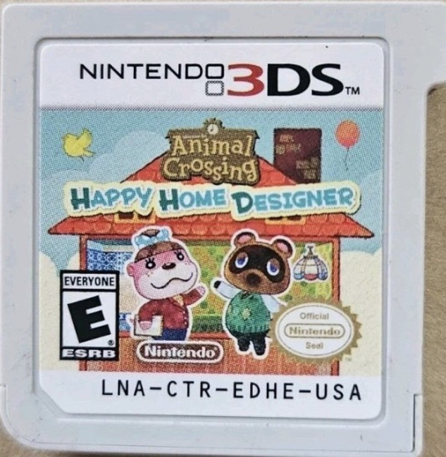 Animal Crossing: Happy Home Designer [NFC Reader Bundle] cartidge for Nintendo 3DS (3DS) life simulation video game