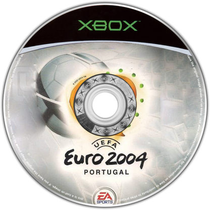 UEFA Euro 2004 disc art for Xbox (XBOX) video game 