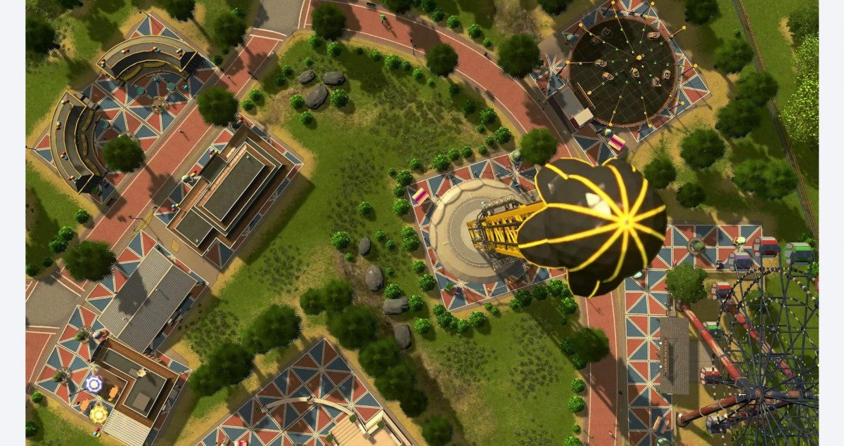 Cities: Skylines Parklife Edition – Xbox One (XONE) gameplay art for city-building simulation game with park management expansion