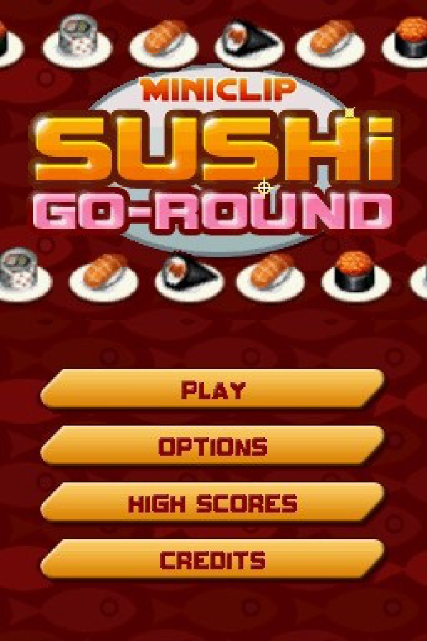 Sushi Go Round Nintendo DS DS video game featuring restaurant management simulation gameplay sushi chef challenges Japanese cuisine preparation ingredient matching fast paced order fulfillment customer service time management cooking mini games sushi rolls nigiri rice preparation kitchen upgrades and challenging restaurant levels colorful food themed graphics and classic Nintendo DS handheld gaming retro video game collection collectible gaming appeal gameplay