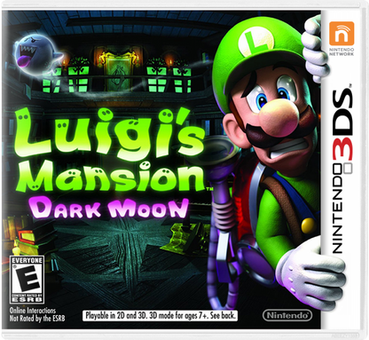 Luigi's Mansion: Dark Moon cover art for Nintendo 3DS (3DS) video game