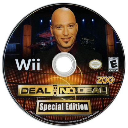 Deal or No Deal: Special Edition disc for Nintendo Wii (Wii) video game