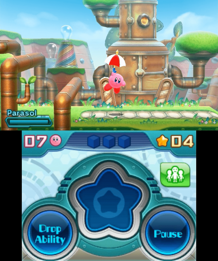Kirby: Planet Robobot gameplay for Nintendo 3DS (3DS) video game