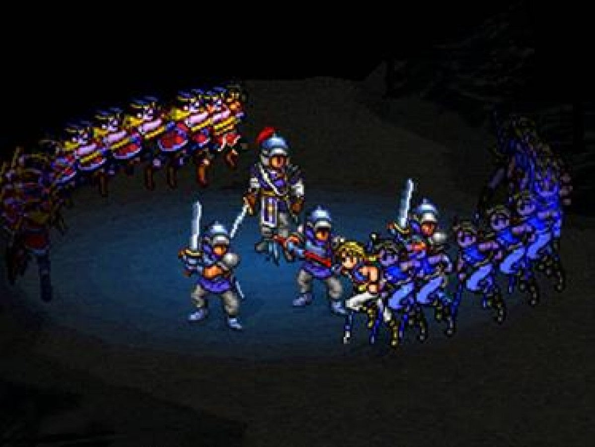 Suikoden II gameplay for PlayStation 1 (PS1) role-playing video game