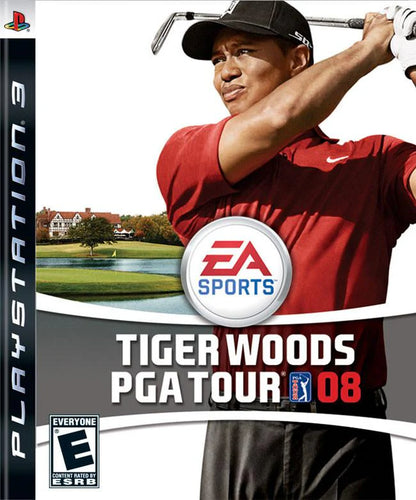 Tiger Woods PGA Tour 08 cover art for PlayStation 3 (PS3) video game